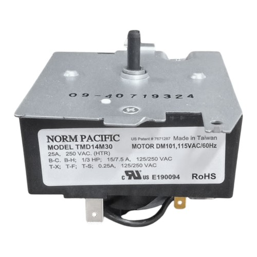 Choice Part WE04X24550 Dryer Timer Control for GE Hotpoint TMD14M30 - Picture 3 of 6