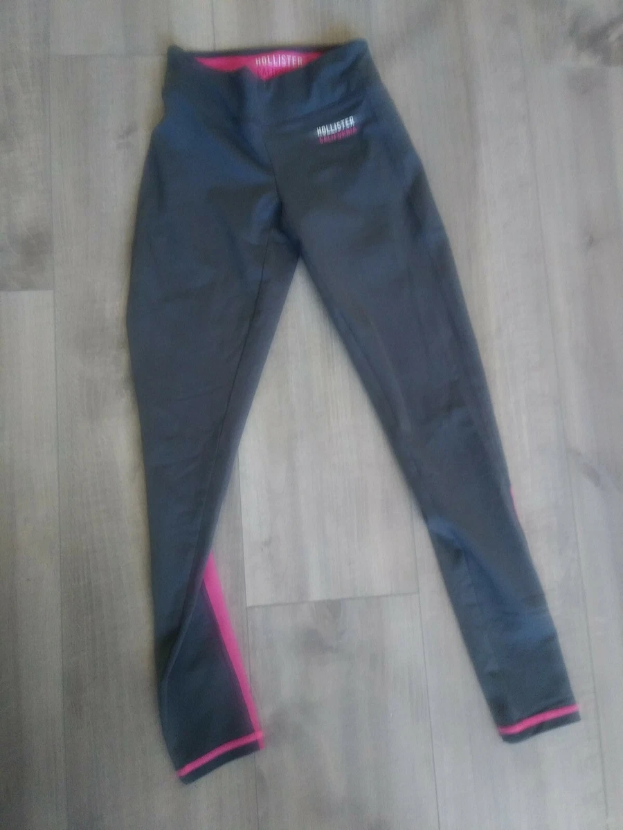 Hollister Leggings XS Extra Small Gray Pink California eBay