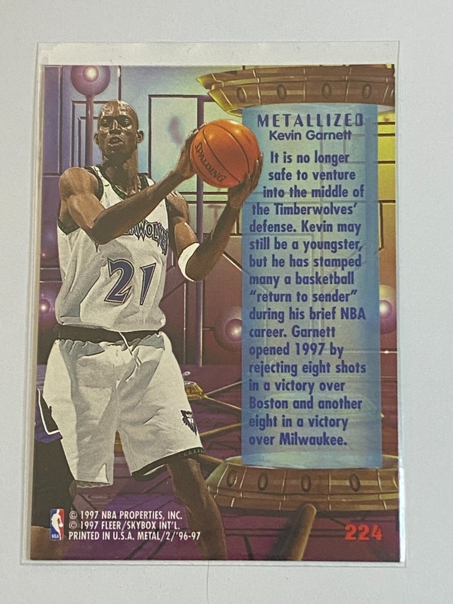 AND 1 KG21 エンハンスCD Kevin Garnett 2006-07 Upper Deck Hardcourt Materials #HM-KG - Kevin