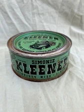 Vintage Simoniz Automobile Furniture Cleaner Kleenex Empty Can