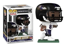 Funko Pop! NFL: Baltimore Ravens - Lamar Jackson (Away Uniform) #175 #65690