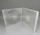 5 Pcs New Standard 10.4Mm Double Poly Cd Dvd Case Box, Clear,No Sleeve, Kv-4874