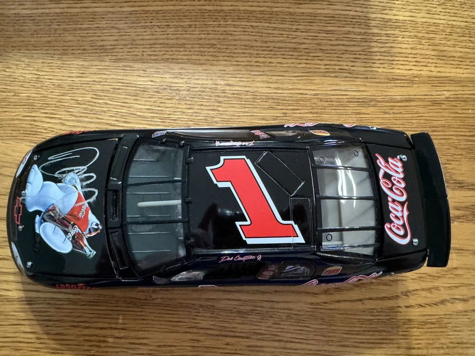 Acción 1/24 Dale Earnhardt Jr #1 Coca-Cola Chevy Monte Carlo 1998 autografiado Foto 2 de 4