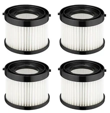 Milwaukee 49-90-0160 4 PK Casa Replacement Filter for 0882-20 M18 Compact Vacuum