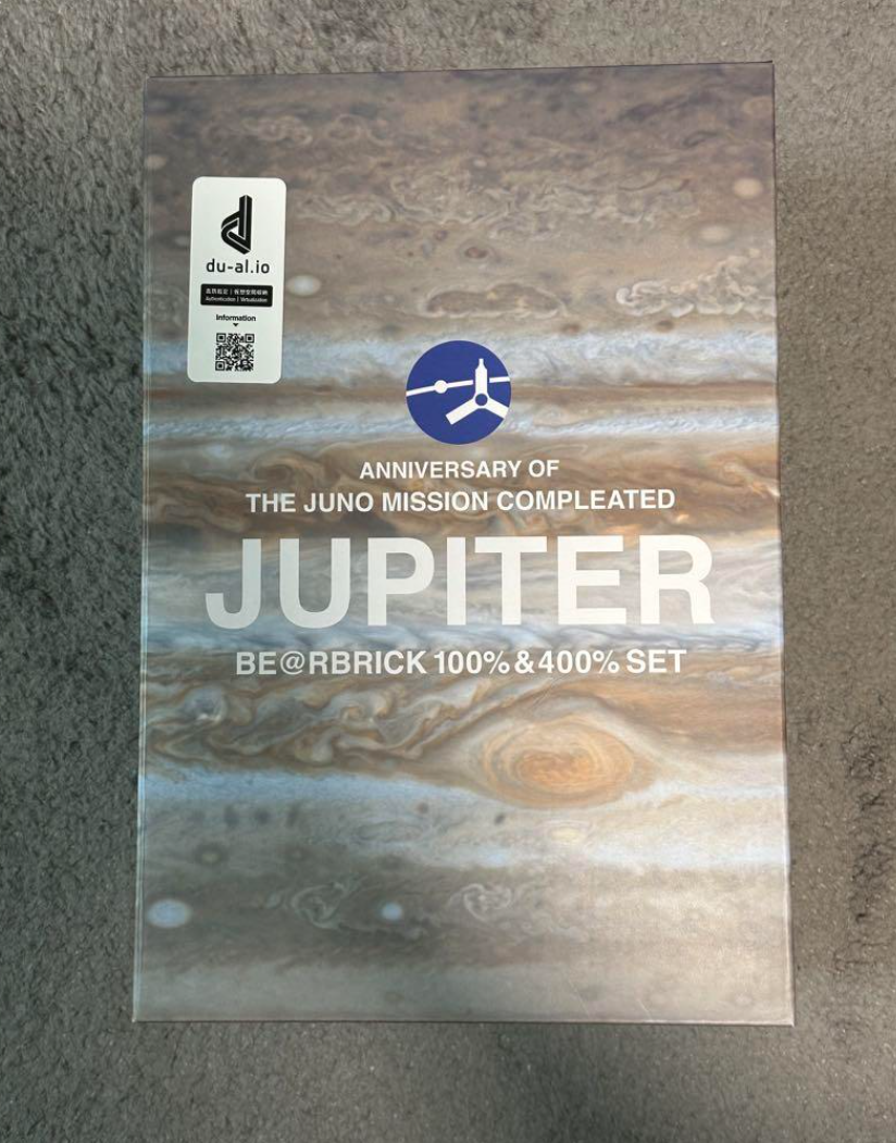 MEDICOM TOY JUPITER BE@RBRICK 100％ & 400％ MEDICOM TOY