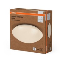 Led Deckenleuchte Metall Weiß Osram 4000 K B:25Cm KüChe Flur Deckenlampe BüRo