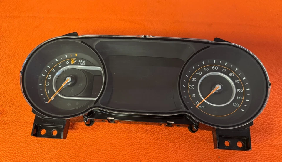 2018 JEEP WRANGLER SPEEDOMETER CLUSTER MPH 6th DIGIT VIN X JL BODY (P)68233868 Foto 3 de 4