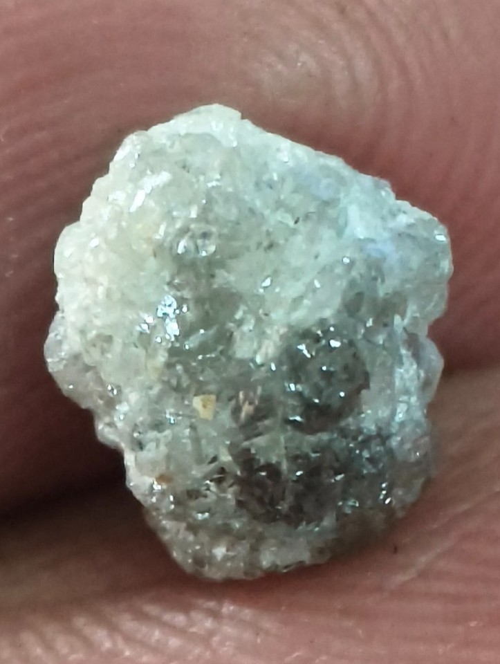 2.40 Ct Natural Silver African Rough Diamond Raw Uncut Loose Rare ...