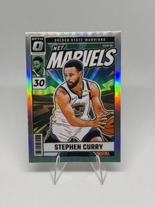 2024-25 Panini Donruss Optic Stephen Curry Net Marvels SILVER HOLO Prizm #15 🔥