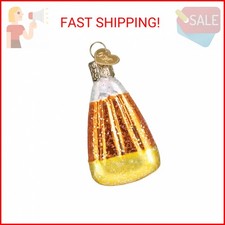 Old World Christmas Candy Corn (Multi) Glass Blown Ornament for Christmas Tree, 