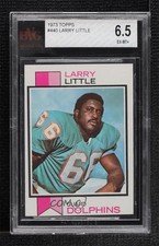 1973 Topps Larry Little #440 BVG 6.5 HOF 0q3