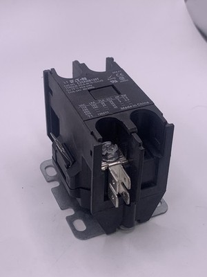 Eaton C25ANB125T definite purpose contactor 25A 277 Vac 60 Hz Series F1, 1 Pole