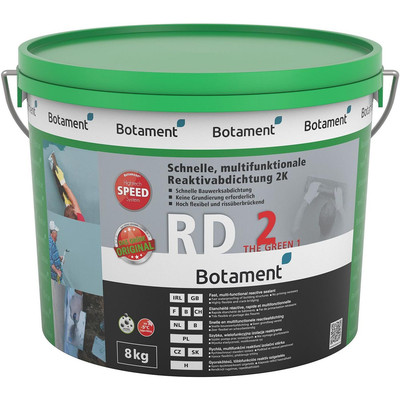 BOTAMENT RD2 the Green One Sockelabdichtung Bauwerksabdichtung Keller außen 8kg