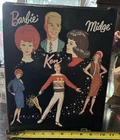 Vintage 1964 Barbie Ken Midge Doll CARRYING CASE Collectible Mattel Inc Black