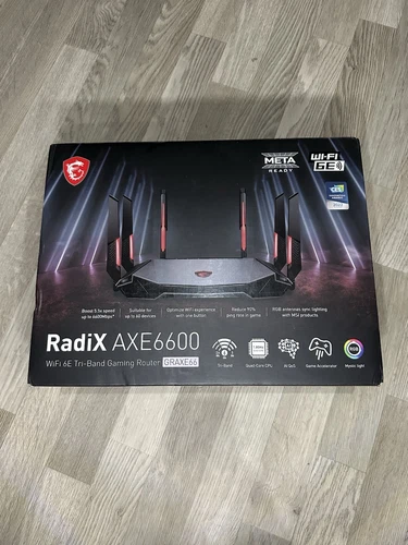 MSI Radix Axe 6600 WIFI 6
