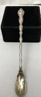 Strasbourg By Gorham Sterling Silver Olive Spoon Pierced Long 8 3/8" Mono T? 28g