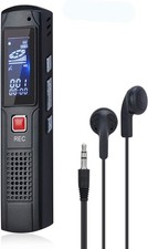 8GB Digital Voice Recorder  Tape Recorder Audio Recorder Sound Audio Recorder