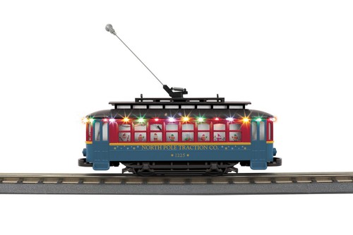 Carro Bump-n-Go Polo Norte RailKing calibre O MTH 30-5245 con luces LED | Condition: New