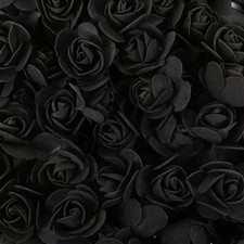 500PCS Foam Roses 3cm Artificial Foam Flower Heads DIY Rose Bear Decor Gift UK