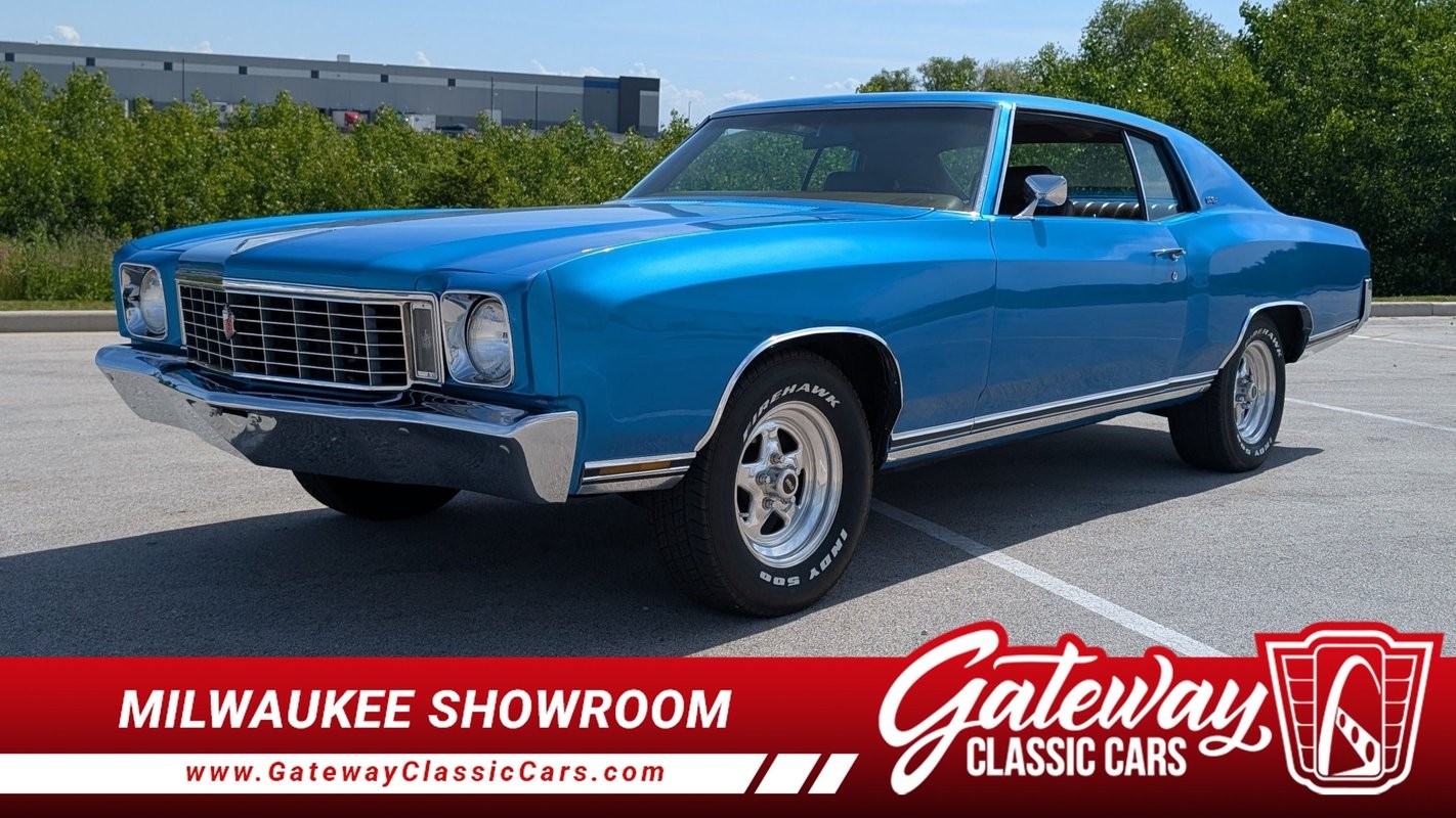 1972 Chevrolet Monte Carlo for sale in Franksville Wisconsin