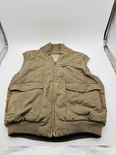 VTG 90  s Banana Republic Utility Vest Large Quilted Safari Adventure Lined Cargo