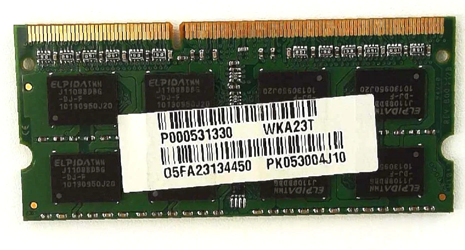 Kingston 🔧 2GB DDR3-1066 (PC3-8500S) Laptop RAM SO-DIMM 🟥 ☆ - Image 2 of 2