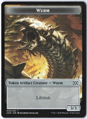Wurm (030) Token T Double Masters 30 LP