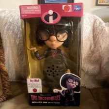 Disney "The Incredibles " Edna New interactive  talking Doll