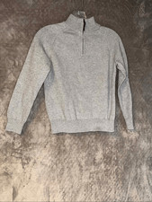 Crewcuts Boys Cotton Cashmere Blend Quarter Zip Sweater Large 10/11 100