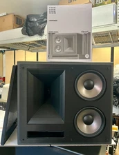 Klipsch KL-650-THX-L Dual 6.5″ 2-Way THX Ultra2 Certified Speaker Left, Instruct