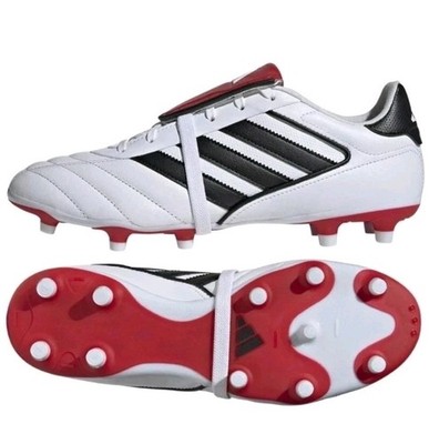 NEW Adidas Men's 7.5 Copa Gloro II FG Soccer Cleats White Red Black IG8743