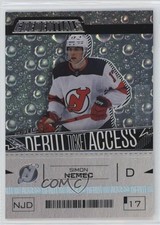 2023 Upper Deck Credentials Debut Ticket Access /599 Tier 3 Simon Nemec #184 f6d