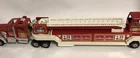 Vintage 80’s TONKA Fire Truck Hook and Ladder #1 Fire Engine And Trailer 32 Inch