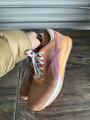 Reebok Womens CrossFit Nano 9 DV6367 Orange Running Shoes Sneakers Size 10.5