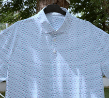 Hot Trend CLT Men's Performance Polo by Rhoback, Breathable Golf Shirt Flexible