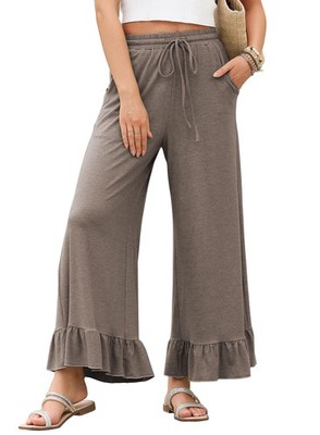 EVALESS Womens Wide Leg Palazzo Pants Fashion 2026 Spring Summer Trendy Trous...