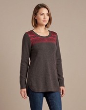 Toad & Co Size Medium Lambswool Fair Isle Ale...
