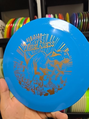 Innova Discs Star TeeRex Blue 173-175g Stamp Artist Series OOP Disc Golf Driver - Picture 5 of 5
