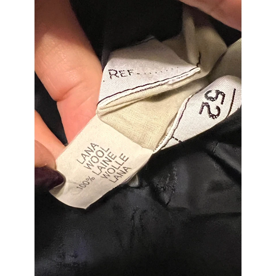 Brioni Wilkes Bashford Black Wool Blazer 42R Made in Italy Tailored Jacket - Image 4 of 4