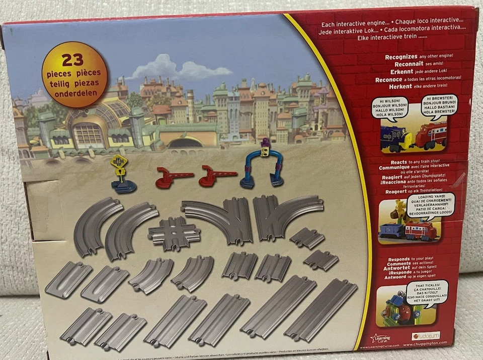 Chuggington Interactive Railway Straight & Curved Track Pack 23 Pieces NIB 3+ - Image 4 of 4