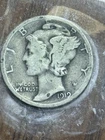 1919 D MERCURY DIME 90% SILVER RARE SIMI KEY DATE LOW MINTAGE *FREE SHIPPING*