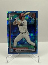 2024 Bowman Draft Sapphire Ryan Waldschmidt Chrome 1st #BDC-18 Diamondbacks