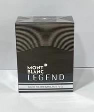 Mont Blanc Legend 3.3oz EDT Spray For Men New In Box 