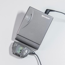 SHARP MD-S25 Portable MiniDisc Player Remote Charging Stand Fully Functional