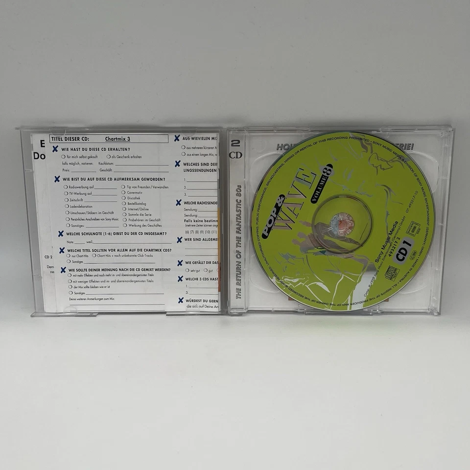 Pop Wave Vol.8 - The Sound Of The Fantastic 80s | CD | Zustand Neuwertig 🔹📀 - Bild 3 von 4