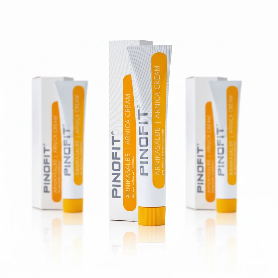 Pinofit Sportsalbe Arnikasalbe 3 x 90 ml Vorratspack