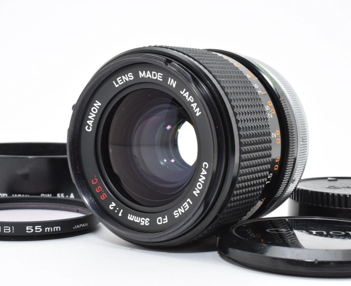 Canon FD 35mm f/2 Camera Lenses for sale | eBay
