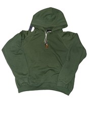 POLO Ralph Lauren Hoodie Womens Green Big Pony Fleece Pullover Sweatshirt Sz 2XL