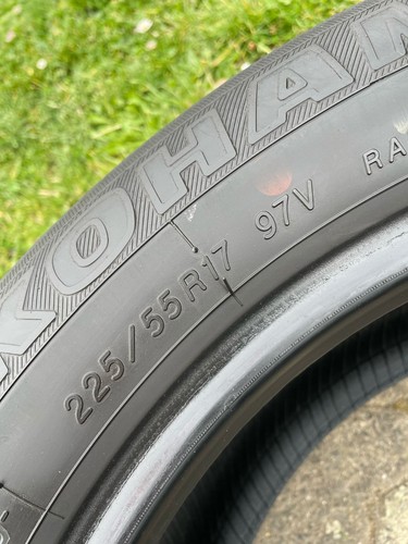 4x Yokohama Geolandar G95 225/55 R17 97V M+S Sommerreifen DOT2013 5,5mm TOP - Bild 13 von 13