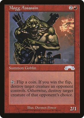 Mogg Assassin [Exodus] Magic MTG